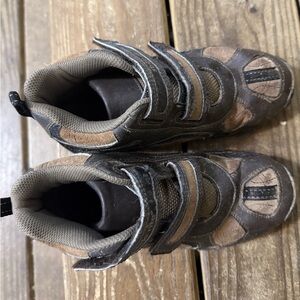 Stride Rite JACKSON Dark Brown Kids Hiking Boots